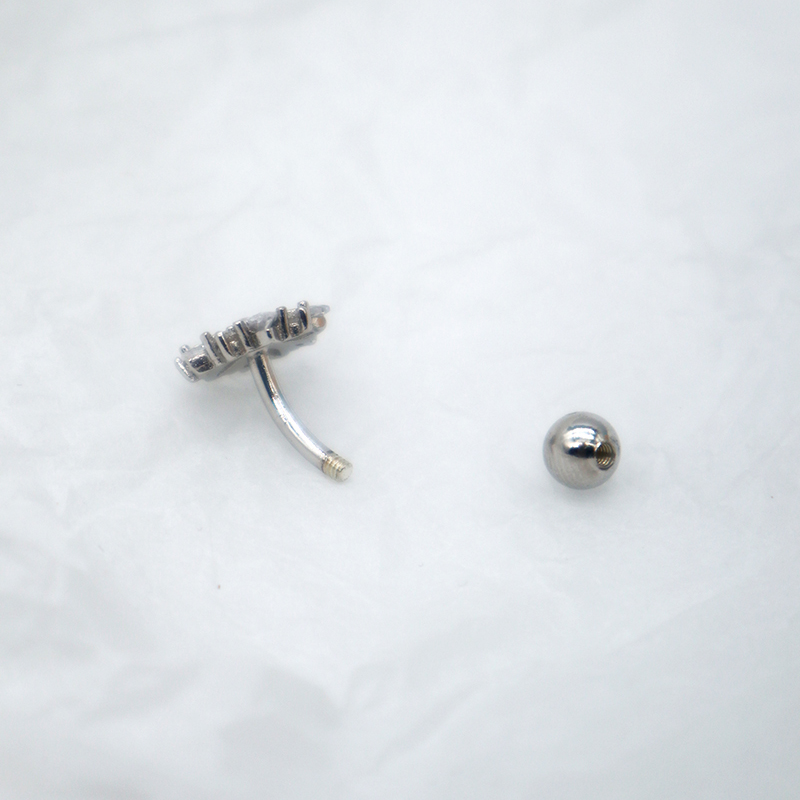 MIQIAO Silver 925 Flower Belly - Body Jewelry Trend 评论和价格
