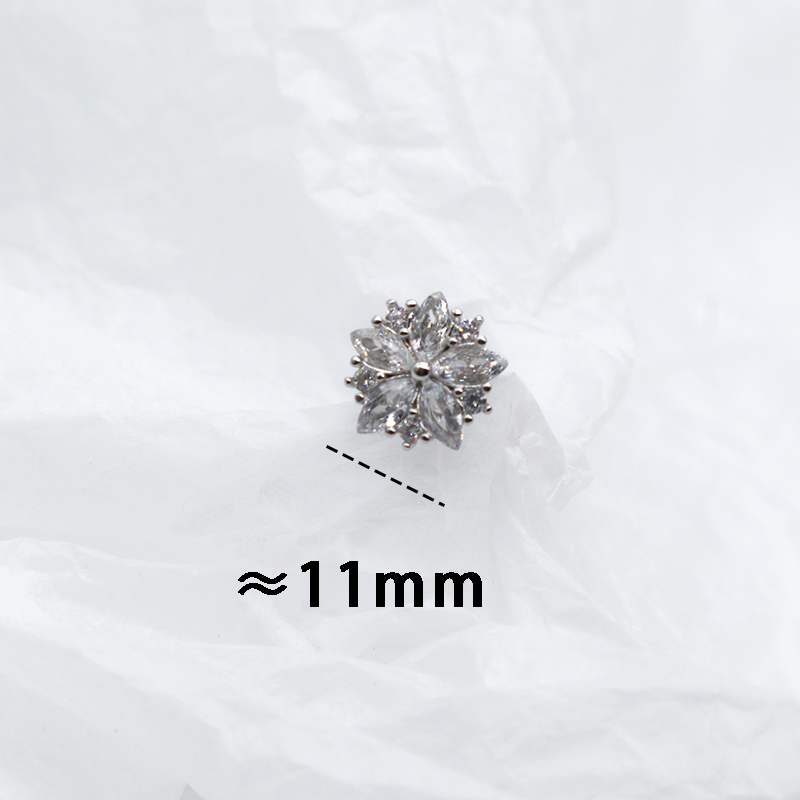 MIQIAO Silver 925 Flower Belly - Body Jewelry Trend 评论和价格