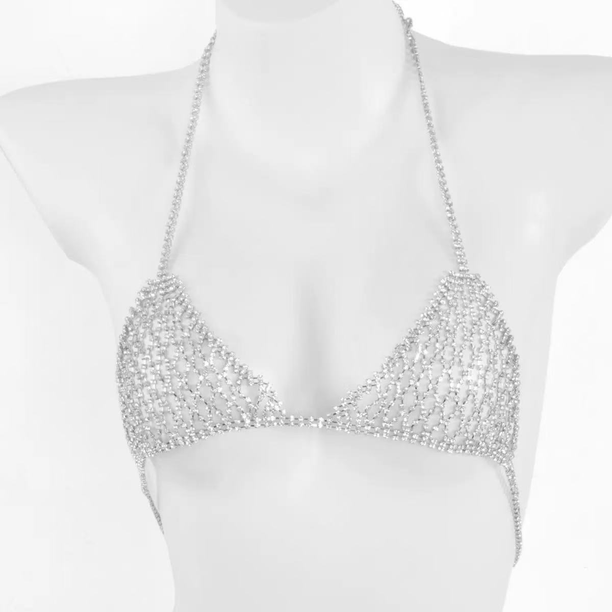 1 fashionable shiny rhinestone - Body Jewelry Chest 评论和价格