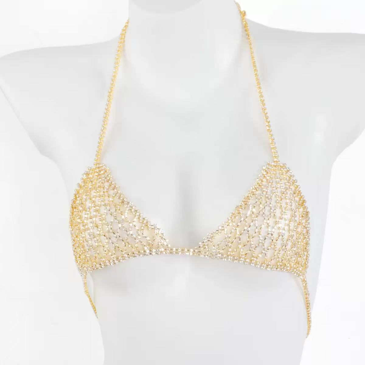 1 fashionable shiny rhinestone - Body Jewelry Chest 评论和价格