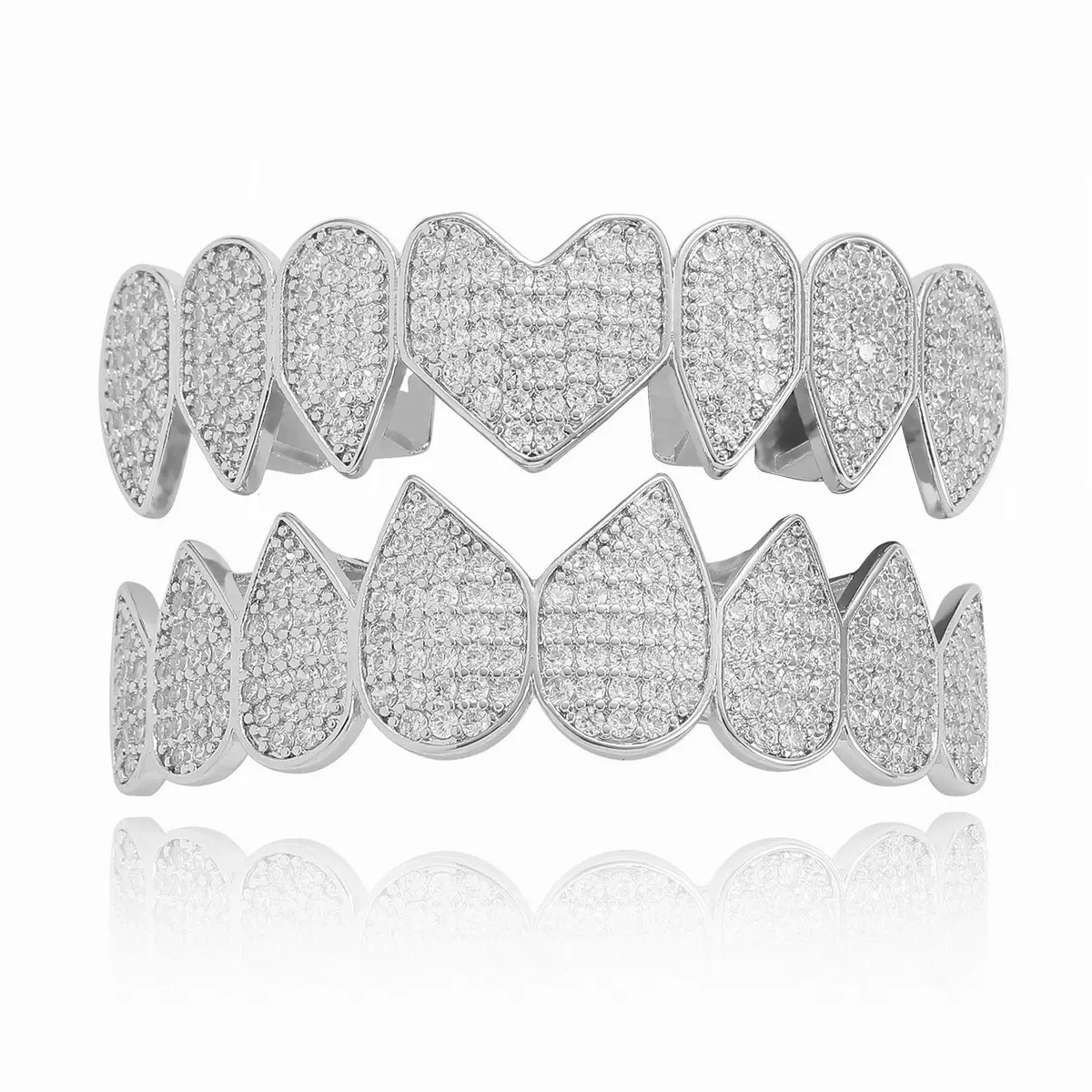 Hiphop Rock Iced Out 5A Zircon - Body Jewelry Materials 评论和价格