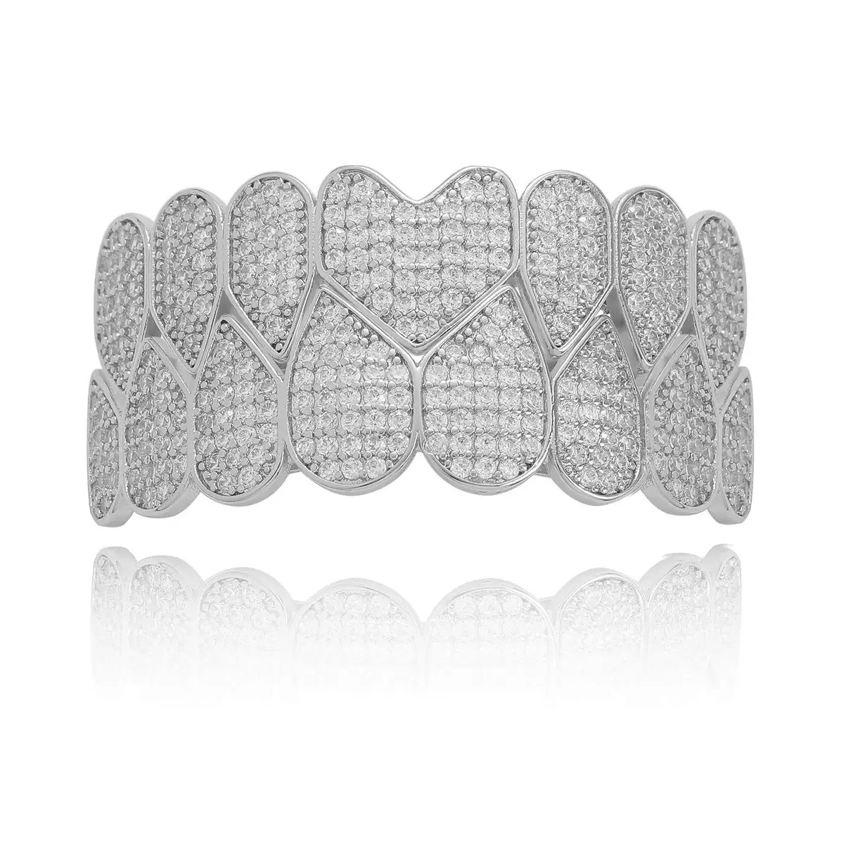Hiphop Rock Iced Out 5A Zircon - Body Jewelry Materials 评论和价格