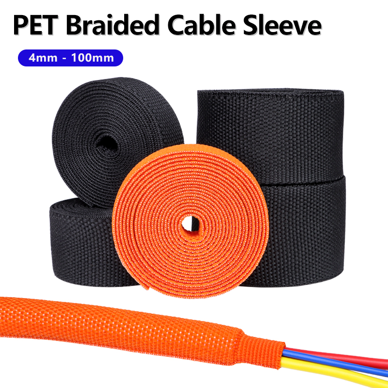 2/10m PET Braided Cable Sleeve - Body Jewelry 4 U 评论和价格