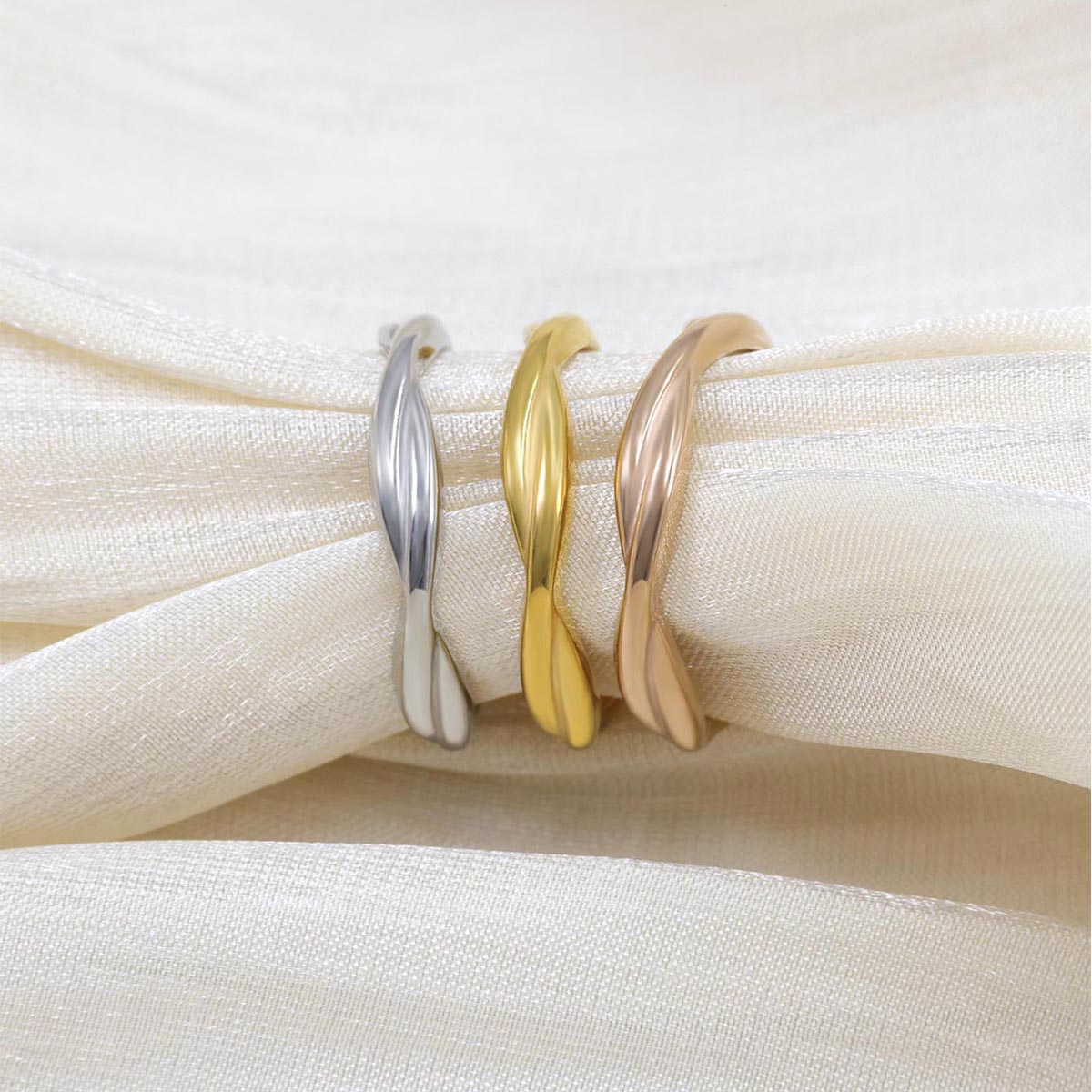 1Pc/3Pcs Simple Stainless Stee - Body Jewelry Hoops 评论和价格