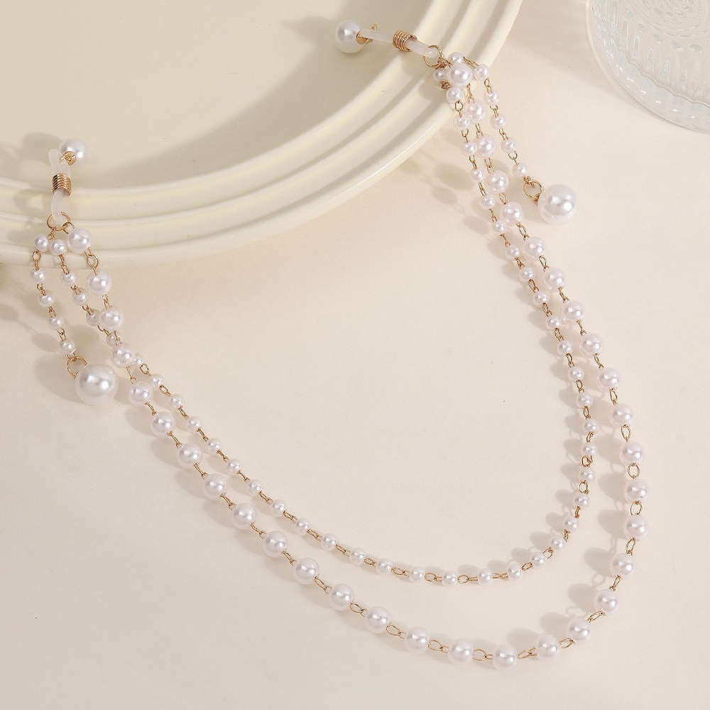 Imitation Pearl Tassel Chest C - Body Jewelry And Piercing 评论和价格