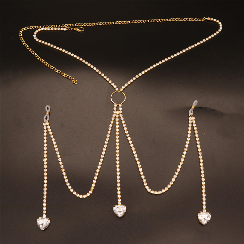 2023 New Fashion White Heart N - Body Jewelry Chest 评论和价格