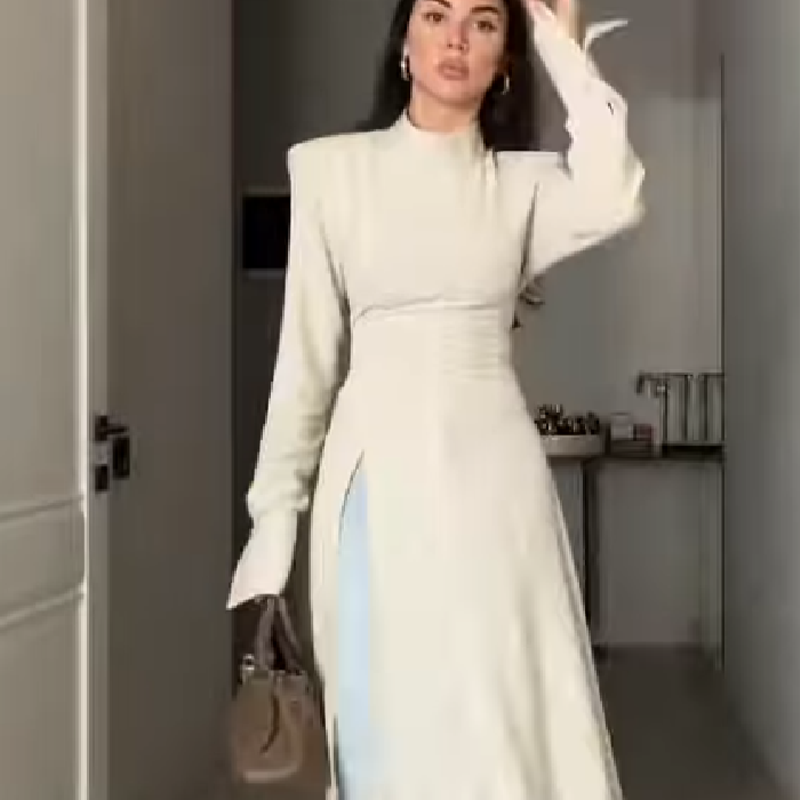 Women's Elegant High Neck Long - Body Jewelry Waist 评论和价格