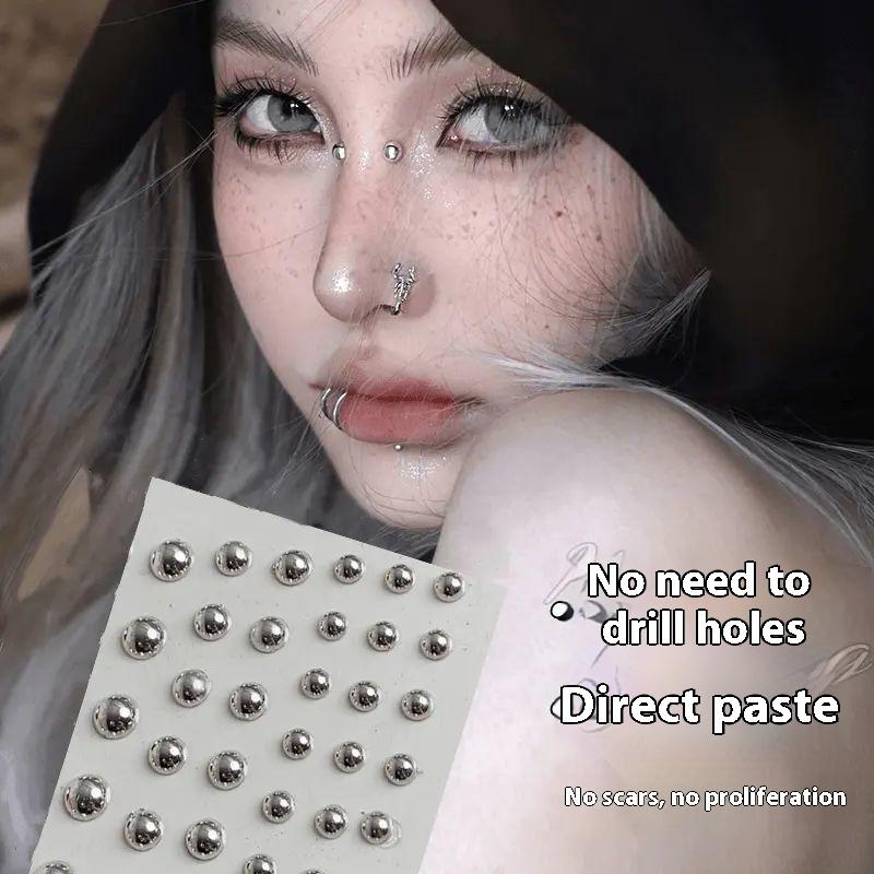321pcs Non Piercing Lip Studs  - Body Jewelry And Piercing 评论和价格
