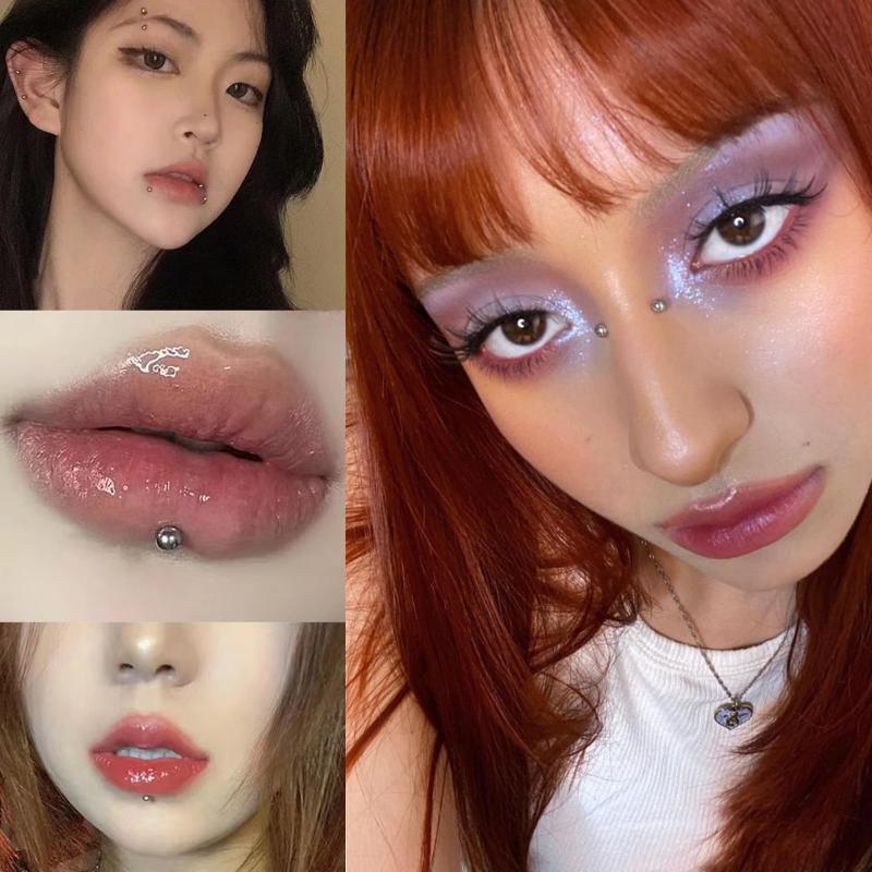 321pcs Non Piercing Lip Studs  - Body Jewelry And Piercing 评论和价格