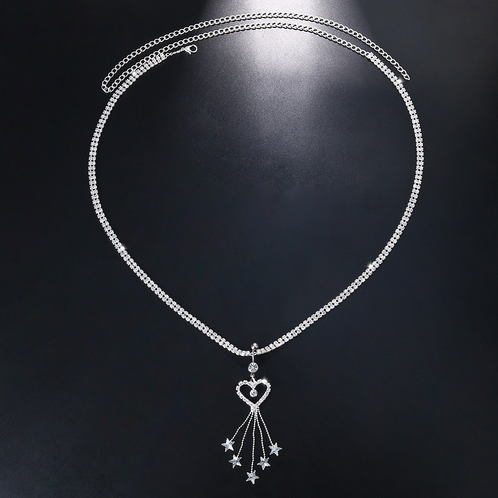 GLAMing Boho Heart Dangle Rhin - Body Jewelry And Piercing 评论和价格