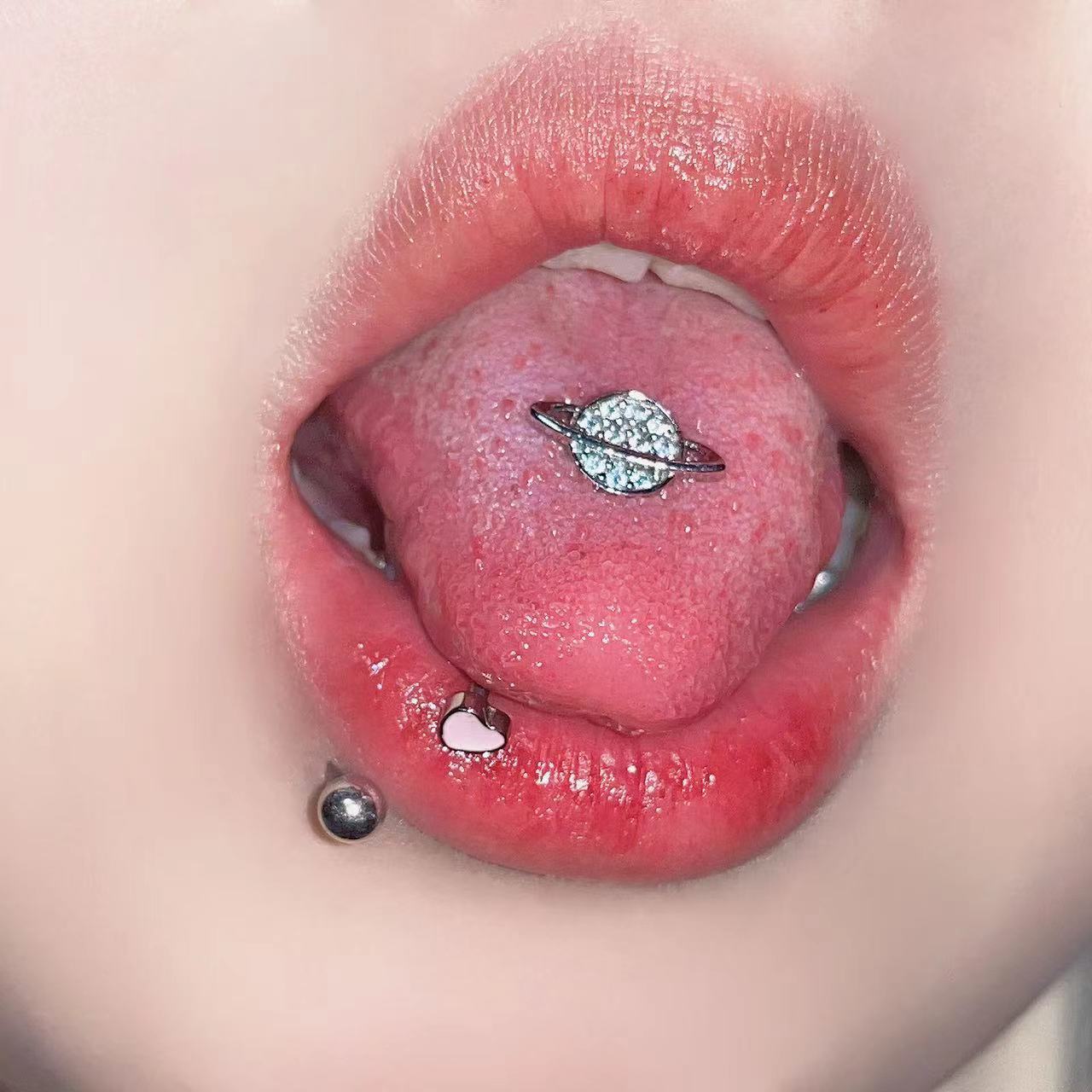 1Pc Trendy Sweet Cool Style St - Body Jewelry Hoops 评论和价格