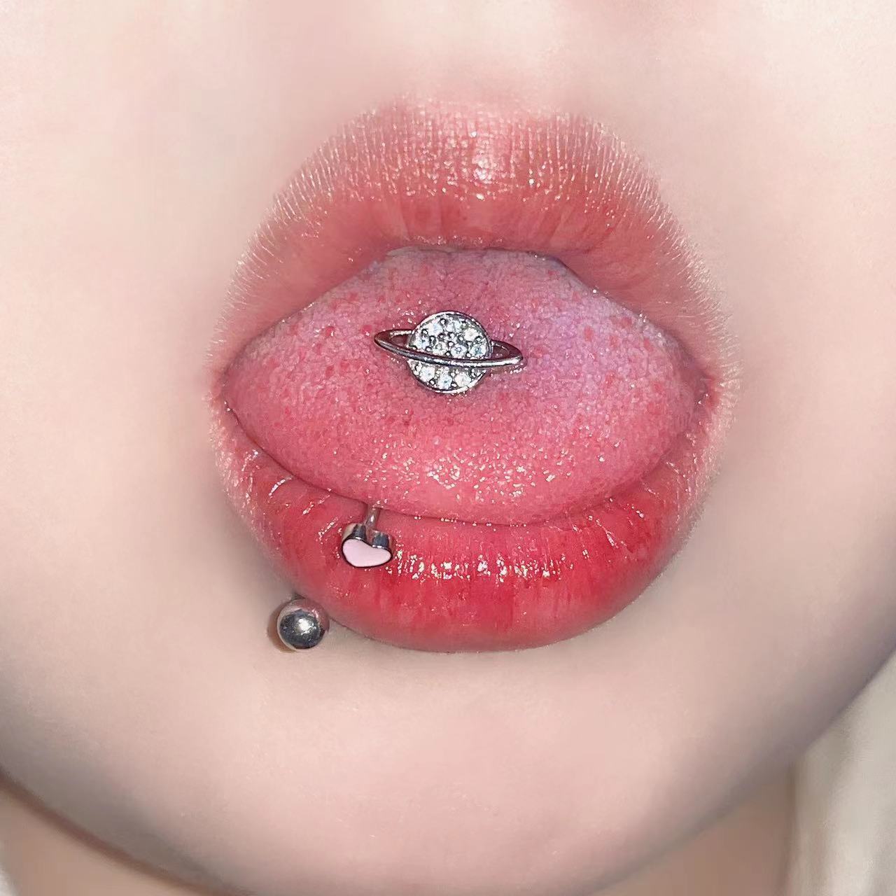 1Pc Trendy Sweet Cool Style St - Body Jewelry Hoops 评论和价格