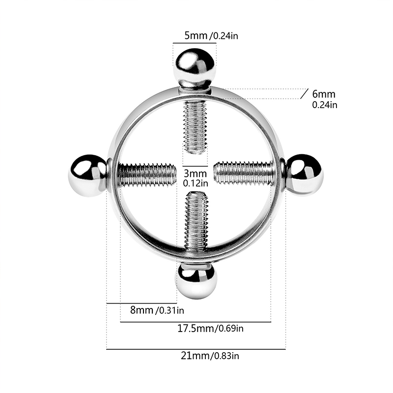 1pair Stainless Steel Cross Ni - Body Jewelry Hoops 评论和价格