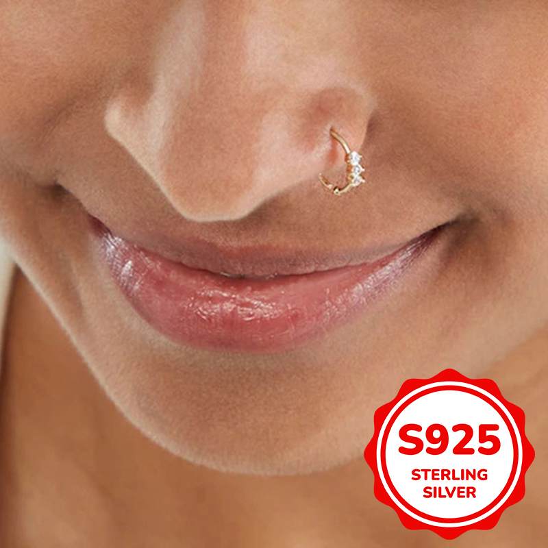 S925 sterling silver piercing  - Body Jewelry Trend 评论和价格