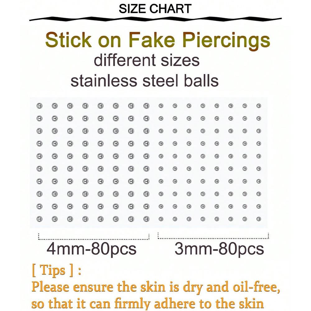 Fake Piercings Fake Nose Ring  - Body Jewelry And Piercing 评论和价格