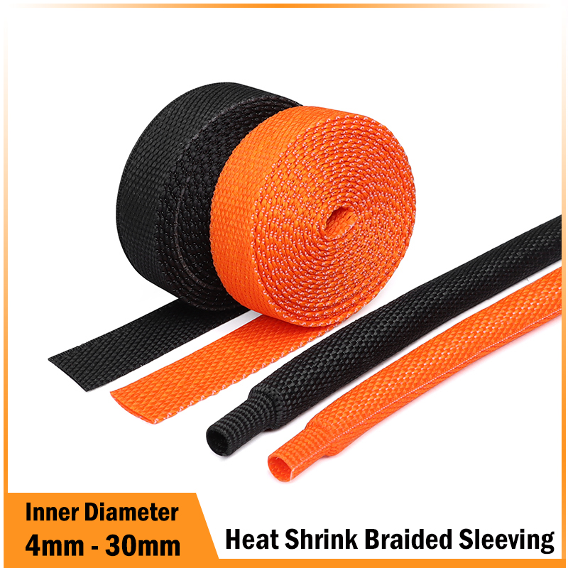 PET Braided Cable Sleeve Heat  - Body Jewelry 4 U 评论和价格