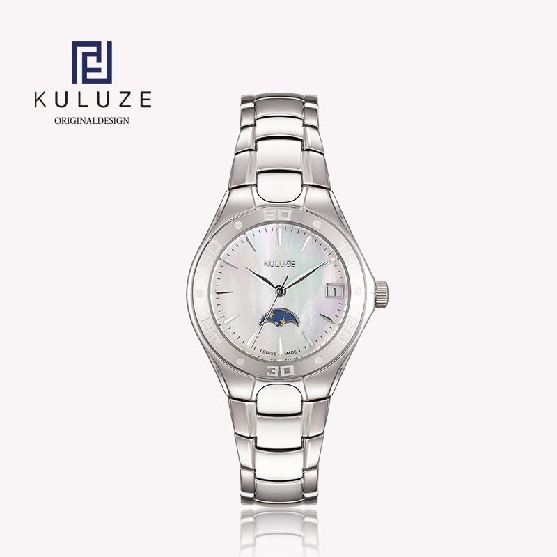 KULUZE Titanium Lady Watch Swi - Body Jewelry Titanium 评论和价格